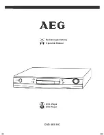 AEG DVD 4611 HC Operation Manual preview