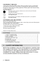 Preview for 2 page of AEG DVE5671HG User Manual