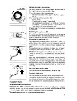 Предварительный просмотр 3 страницы AEG E Installation & Use Manual