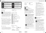 Preview for 4 page of AEG ED 10 Operation And Safety Notes