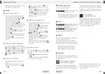 Preview for 20 page of AEG ED 10 Operation And Safety Notes