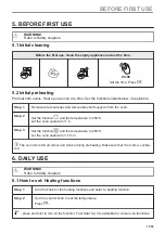 Предварительный просмотр 11 страницы AEG EDFDC46UX User Manual