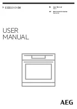 Preview for 1 page of AEG EEB331010M User Manual