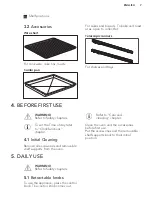 Preview for 7 page of AEG EES35111XM User Manual