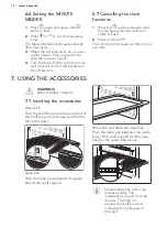 Preview for 12 page of AEG EES35111XM User Manual