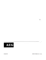 Preview for 9 page of AEG EFK 100 Operating Instructions Manual