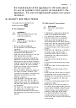 Preview for 5 page of AEG EGC3310NVK User Manual