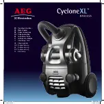 AEG Electrolux CycloneXL ACX6206N Operating Instructions Manual предпросмотр