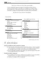 Preview for 2 page of AEG Electrolux E4000-7 User Manual