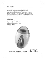 Preview for 1 page of AEG EPL 5542 Instruction Manual