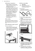 Preview for 8 page of AEG ERW0673AOA User Manual