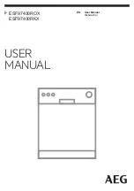 Preview for 1 page of AEG ESF97400RKX User Manual