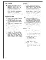 Preview for 10 page of AEG EWA 7000 Operating Instructions Manual