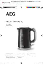 Предварительный просмотр 1 страницы AEG EWA33 Series Instruction Book