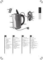 Предварительный просмотр 3 страницы AEG EWA7550 Instruction Book