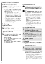 Preview for 6 page of AEG EWH 100 Trend Operation And Installation