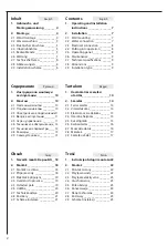 Preview for 2 page of AEG EWH Comfort 100 Operating And Installation Instructions