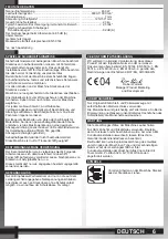 Предварительный просмотр 5 страницы AEG EXE 460 Instructions For Use Manual