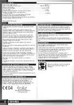 Предварительный просмотр 8 страницы AEG EXE 460 Instructions For Use Manual