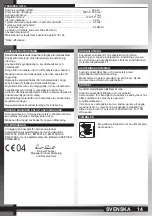 Предварительный просмотр 13 страницы AEG EXE 460 Instructions For Use Manual