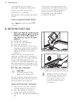 Предварительный просмотр 12 страницы AEG F56302M0 User Manual