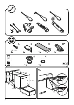 Предварительный просмотр 2 страницы AEG F56302W0 Installation Instruction