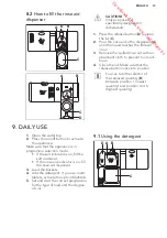 Предварительный просмотр 13 страницы AEG F78420VI1P User Manual