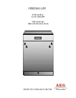 Предварительный просмотр 1 страницы AEG F89078VI-S User Manual