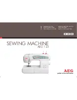 Предварительный просмотр 1 страницы AEG Favorit 123 User Manual