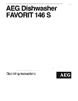 AEG Favorit 146 S Operating Instructions Manual предпросмотр