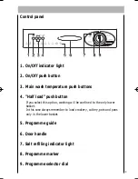 Предварительный просмотр 9 страницы AEG FAVORIT 2807 Operating Instructions Manual