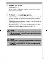 Предварительный просмотр 25 страницы AEG FAVORIT 2807 Operating Instructions Manual