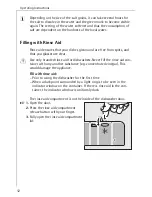 Предварительный просмотр 12 страницы AEG FAVORIT 33060 I User Instructions