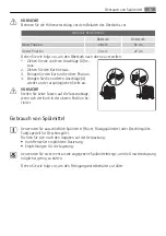 Preview for 35 page of AEG Favorit 35020I User Manual