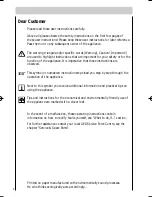 Предварительный просмотр 2 страницы AEG FAVORIT 42300 Operating Instructions Manual