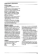 Preview for 21 page of AEG Favorit 435i Operating Instructions Manual