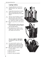 Предварительный просмотр 18 страницы AEG FAVORIT 44050 Vi User Instructions