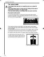 Предварительный просмотр 20 страницы AEG FAVORIT 44060 VIL Instruction Book