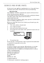 Предварительный просмотр 47 страницы AEG FAVORIT 44070 VI User Instructions