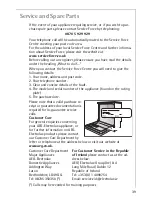 Preview for 39 page of AEG FAVORIT 44080 I User Information