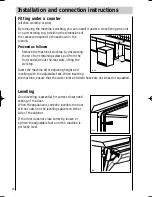 Предварительный просмотр 36 страницы AEG FAVORIT 44740 Operating Instructions Manual