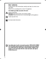 Предварительный просмотр 2 страницы AEG FAVORIT 44850 User Information