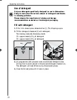 Предварительный просмотр 22 страницы AEG FAVORIT 44860 Instruction Book