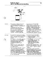 Предварительный просмотр 19 страницы AEG Favorit 460 Operating Instructions Manual