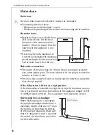 Предварительный просмотр 38 страницы AEG FAVORIT 50610 User Instructions