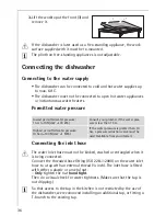 Предварительный просмотр 36 страницы AEG FAVORIT 50660 User Information