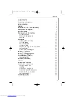 Предварительный просмотр 3 страницы AEG FAVORIT 50863 Instruction Book