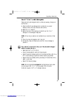 Предварительный просмотр 27 страницы AEG FAVORIT 50863 Instruction Book