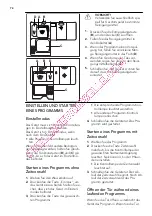 Предварительный просмотр 74 страницы AEG FAVORIT 54000 VI User Manual