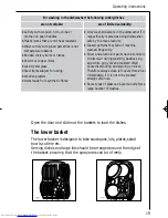 Preview for 19 page of AEG FAVORIT 54750 Instruction Book